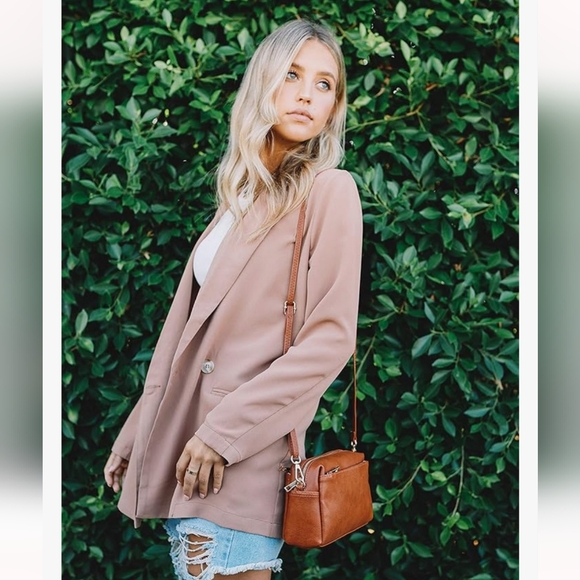 FashionPuzzle Triple Zip Small Crossbody Bag - Picture 6 of 6